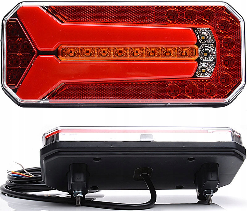 

Lampa Tylna Kompletna Led Lewa 12V-24V Przyczepa