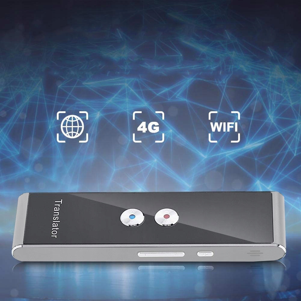 PRZENOŚNE TŁUMACZ GŁOSOWY 33-JĘZYKOWY INTELIGENTNY TŁUMACZ GŁOSOWY PODRÓŻ Marka bez marki