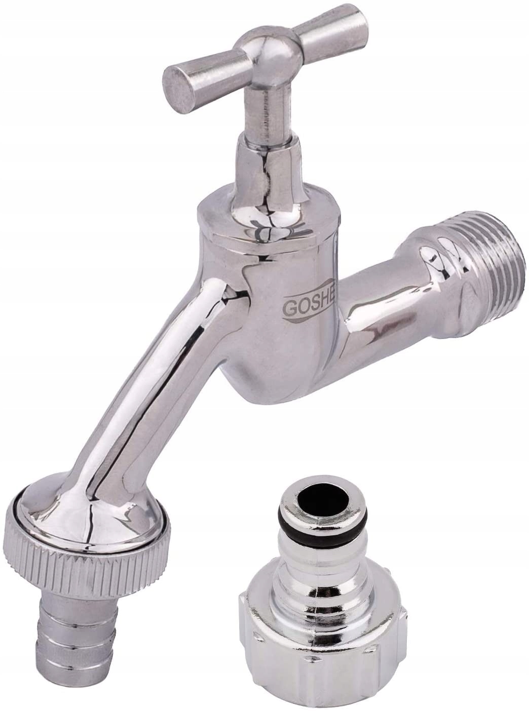 

Chromowany Kran Zewnętrzny 1/2" Złączka
