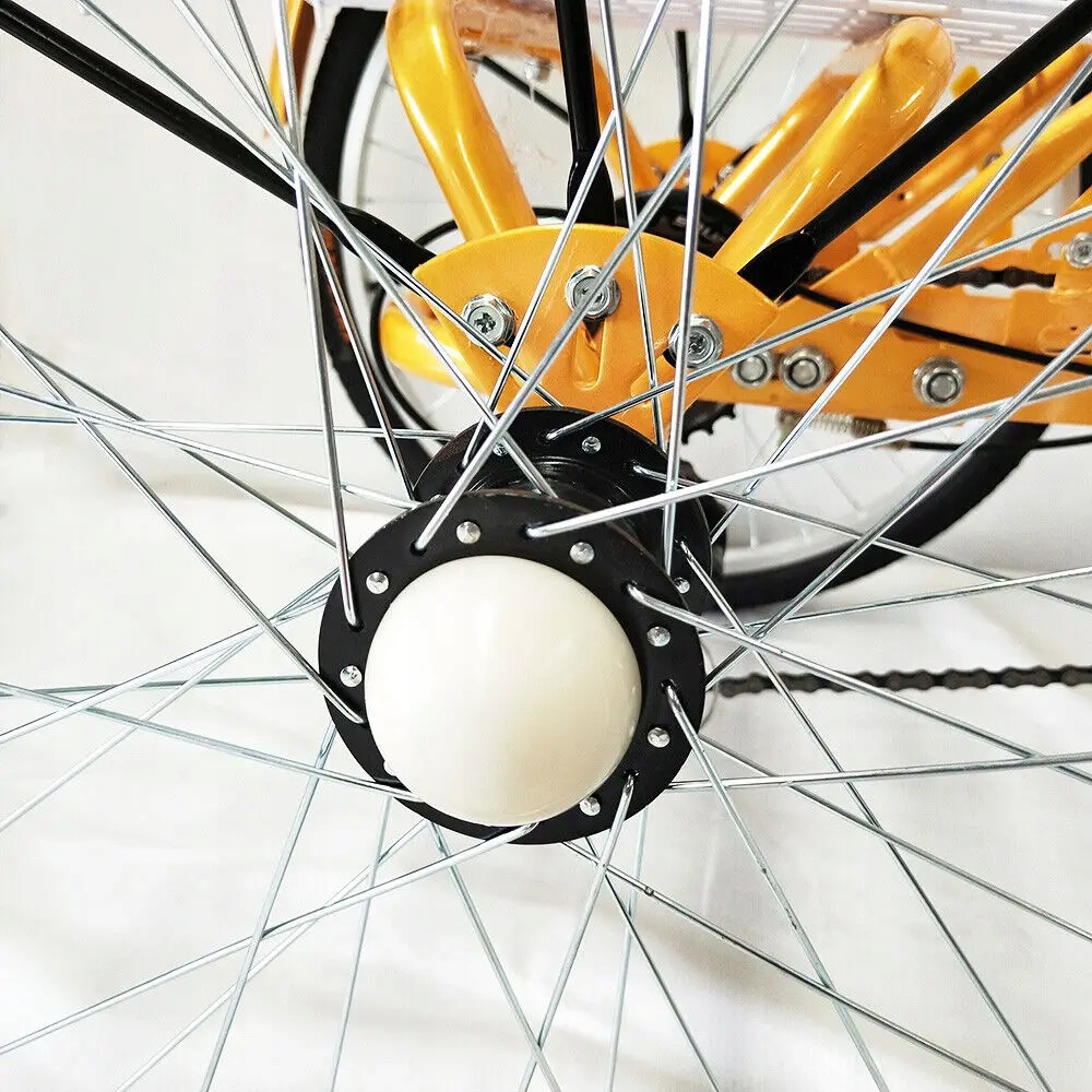 ROWER TRÓJKOŁOWY 24 CALE 6 BIEGÓW KOSZYK 3 KOŁOWY MIEJSKI Waga 27.3 kg