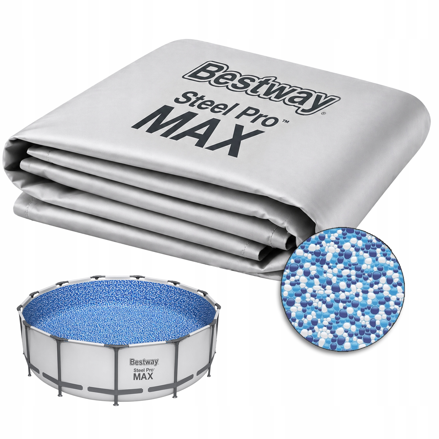 Bazénová krytina interiér bazéna Bestway Steel Pro Max 14471