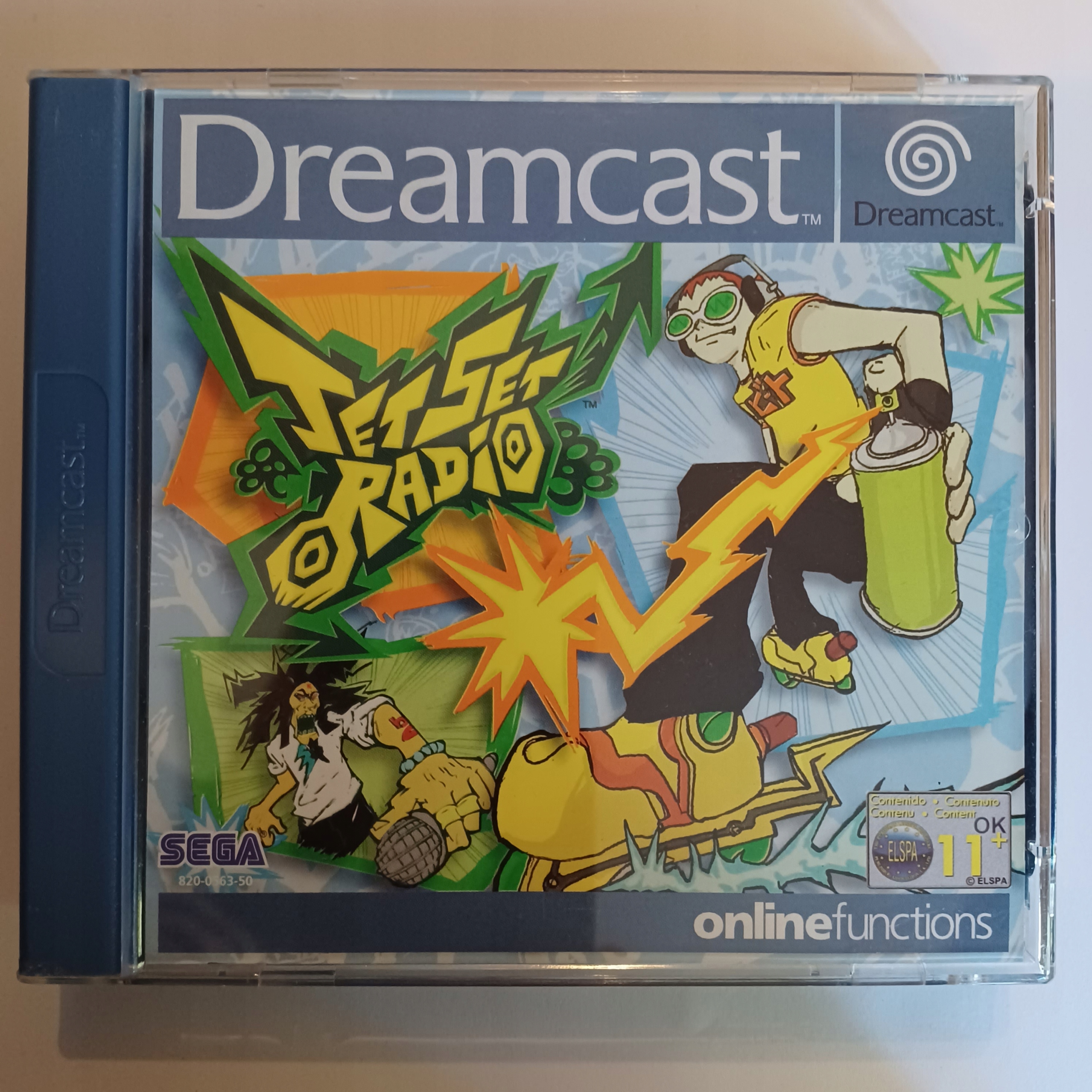 Jet Set Radio, Sega Dreamcast