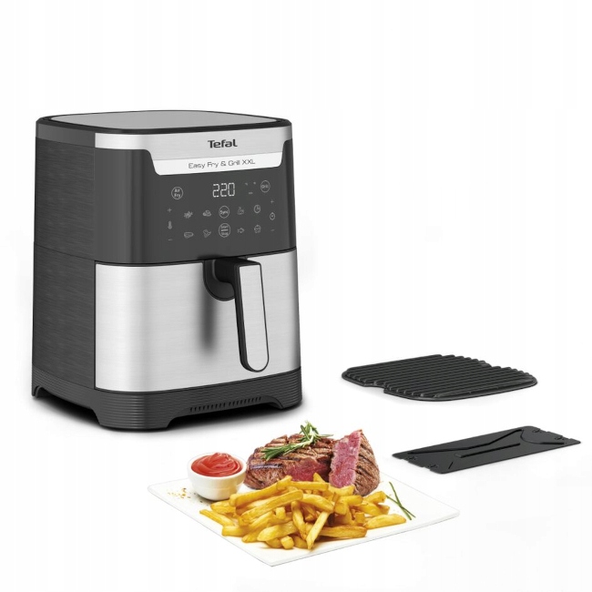 

Frytkownica beztłuszczowa Tefal EY801D FryGrill2w1