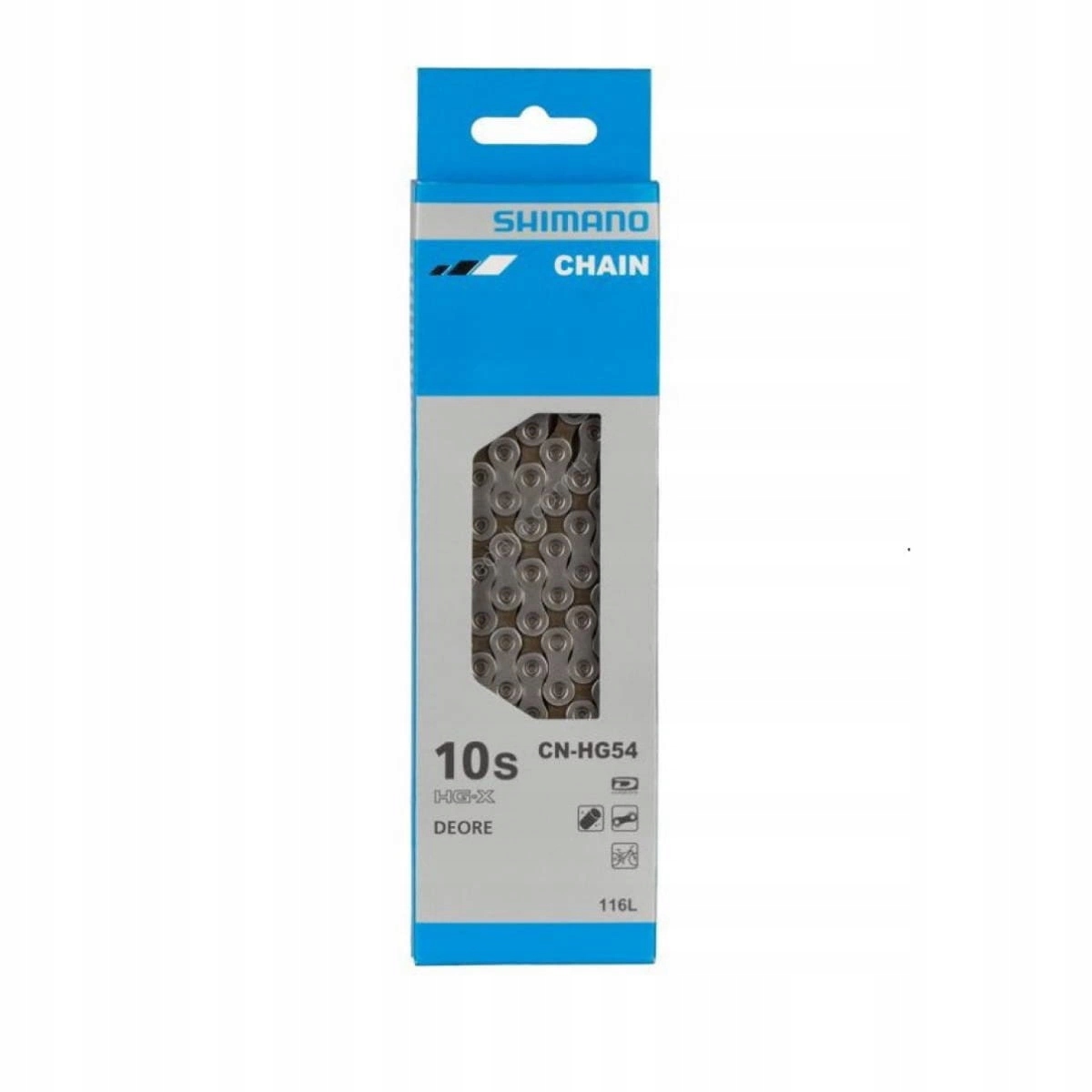 Łańcuch Shimano HG54 10 rzędowy 116 ogniw