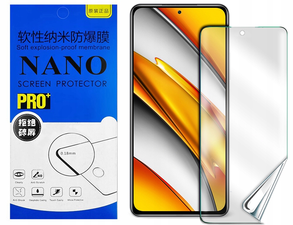 FOLIA HYDROŻELOWA HYDROGEL DO POCO F3