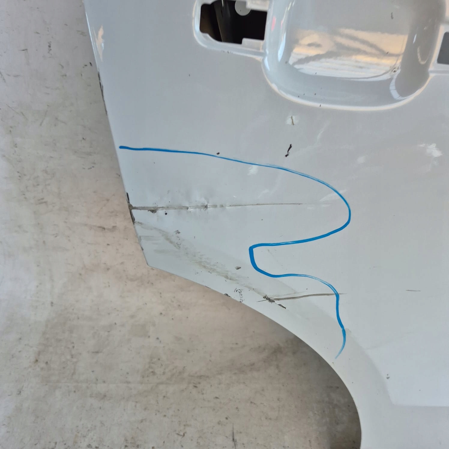 AUDI Q3 8U0 11- Tür rechts heck hinten