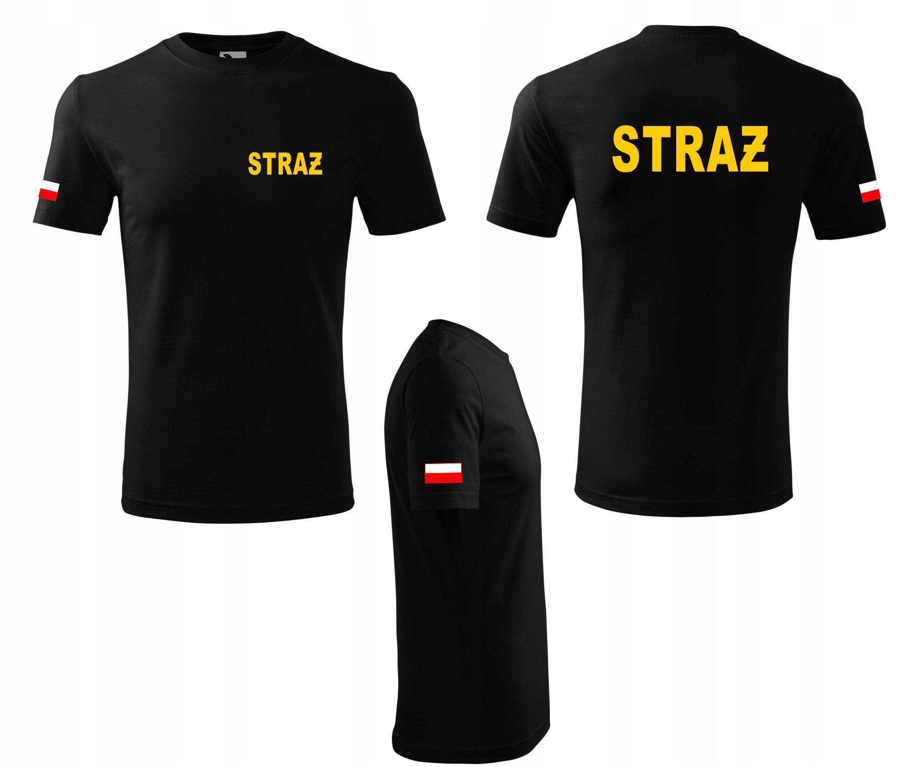 

Koszulka Straż Pożarna Strażacka żółta męska L