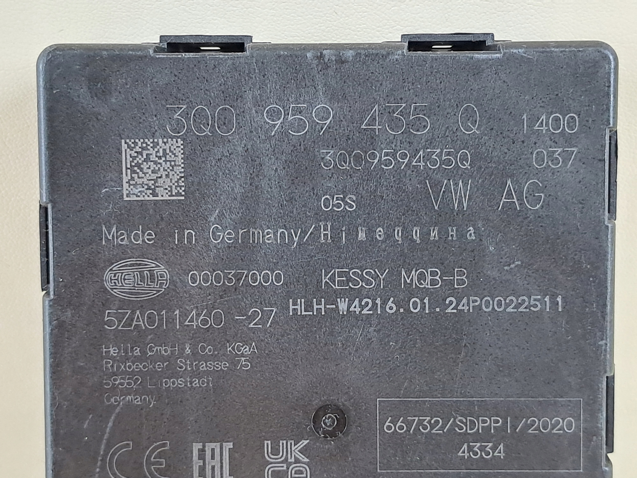 module control unit KESSY KEYLESS SEAT ARONA FR LIFT 2024r