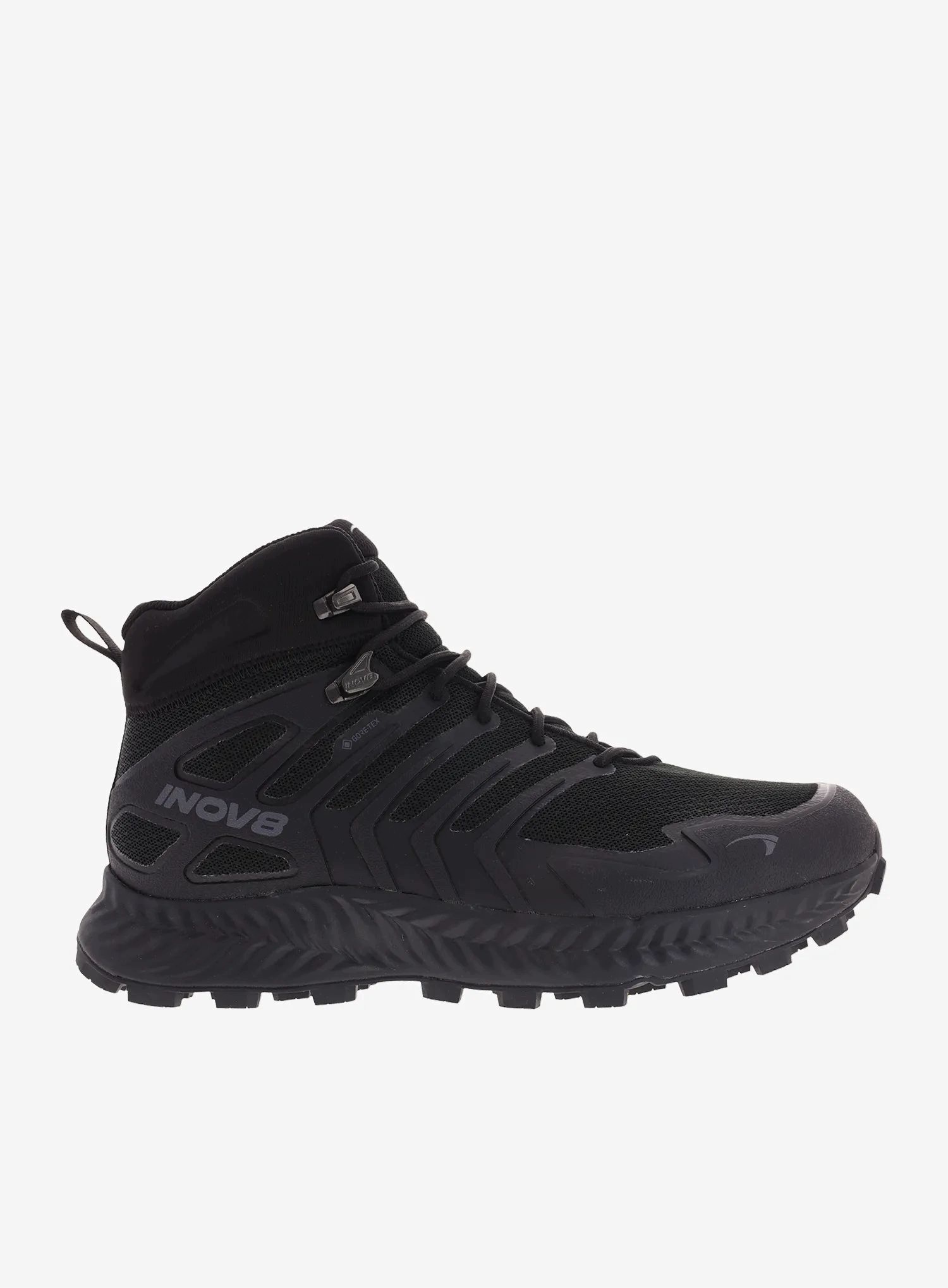 Buty turystyczne Inov-8 Roclite Mid Gtx black/dark grey 44,5