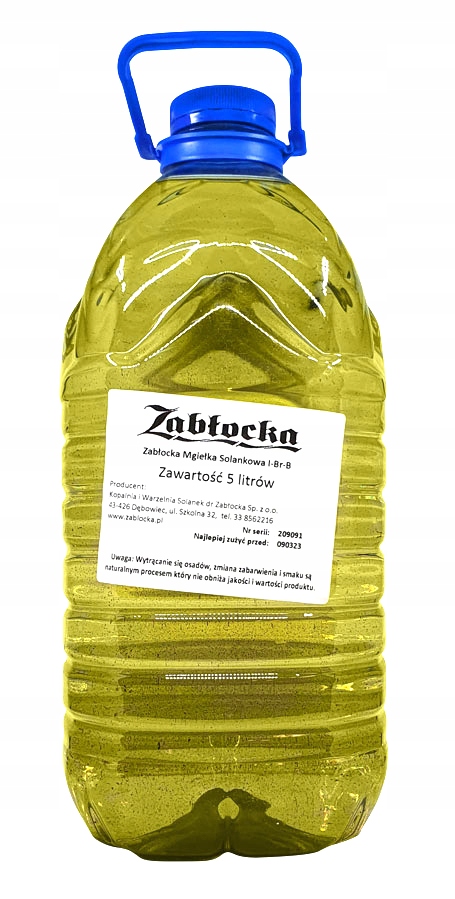 

Zabłocka Mgiełka Solankowa Inhalator Nawilżacz 5L