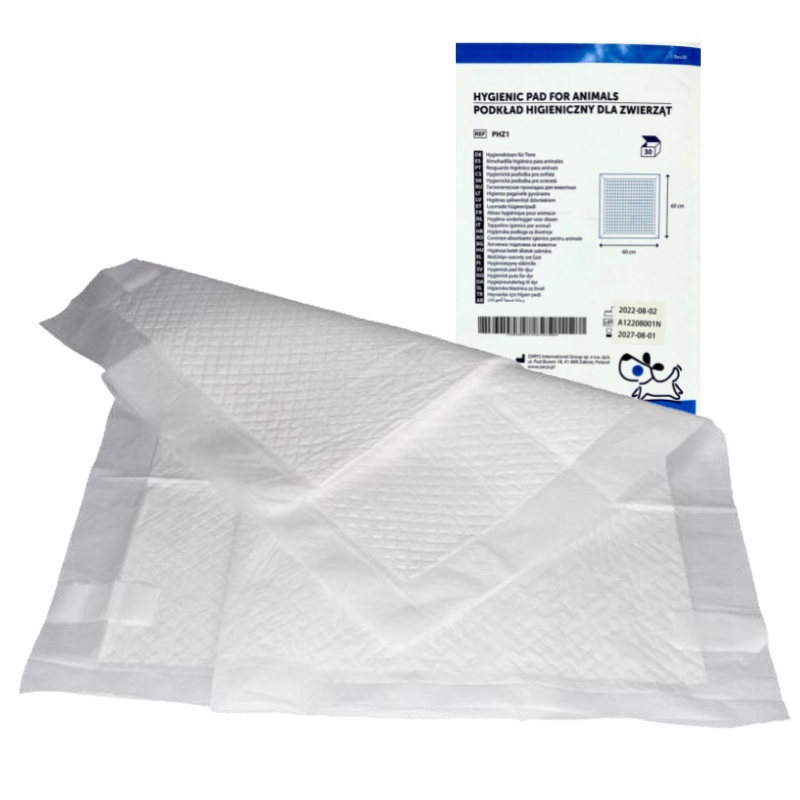 

Podkłady Treningowe 60x60cm Dla Zwierząt 800 ml