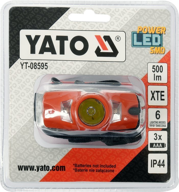 LATARKA LAMPA LED CZOŁOWA CZOŁÓWKA TURYSTYCZNA Model YT-08595