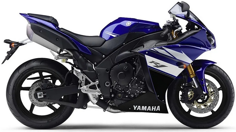 Nálepky Na Motocykel Juula Pre Yamaha Yzf R1 2011 Modrá C RN22