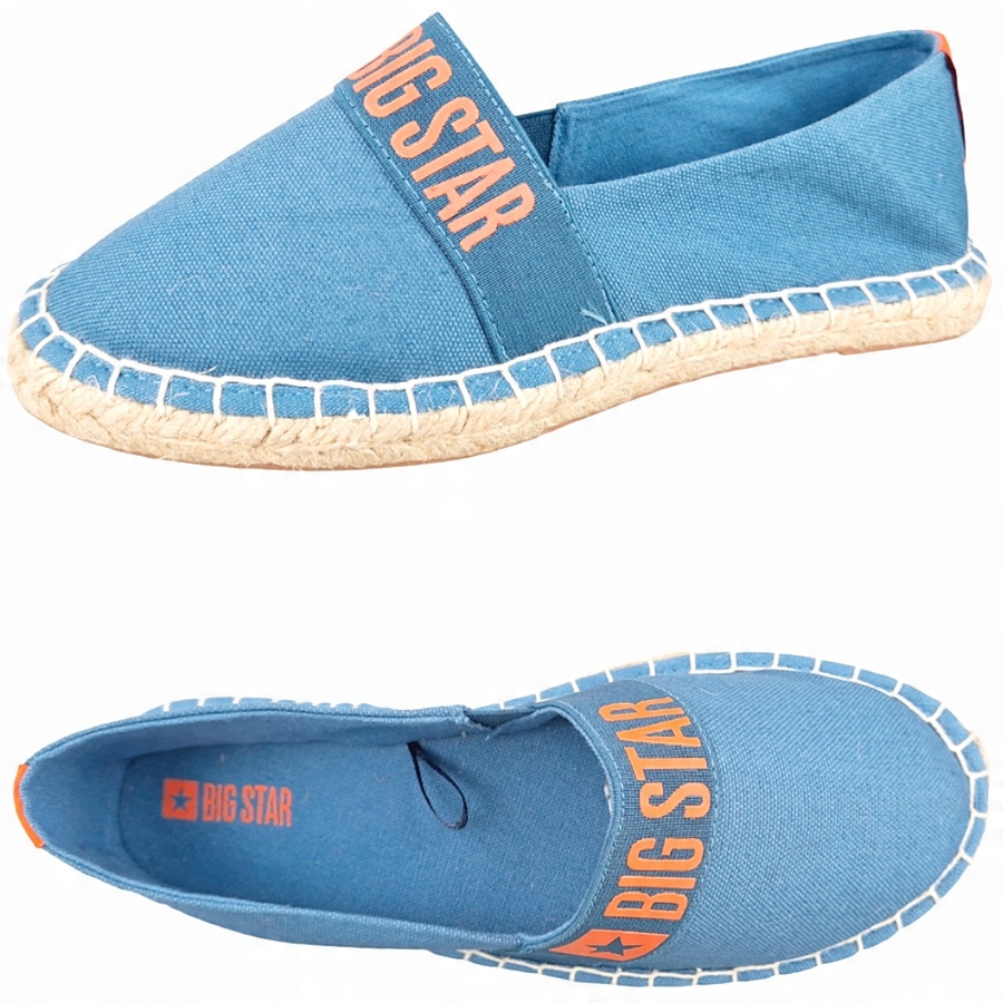 

Espadryle Big Star damskie niebieskie HH274475 38