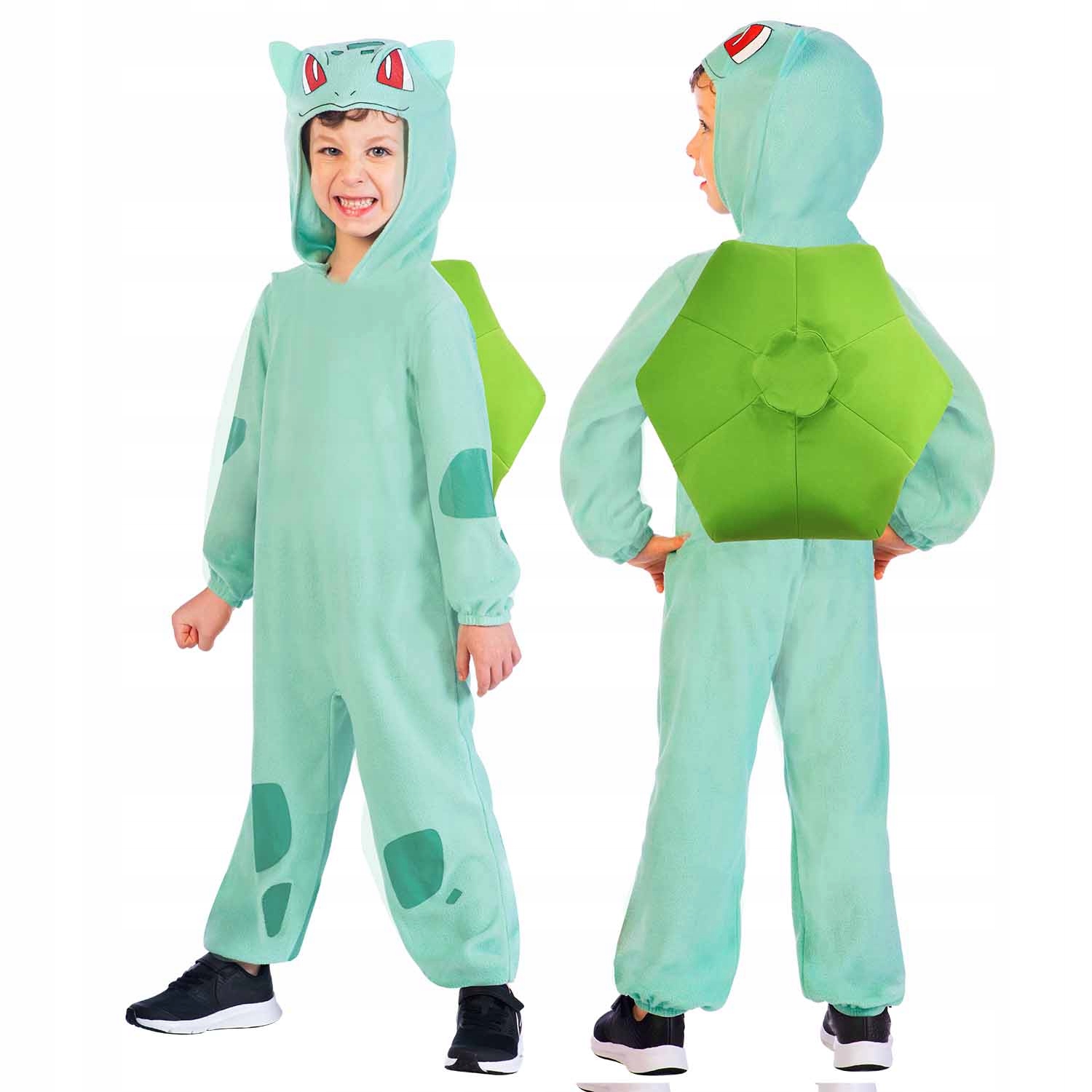 Kostium dziecięcy Strój Pokemon Bulbasaur na licencji 3-4 lata 98-104 cm