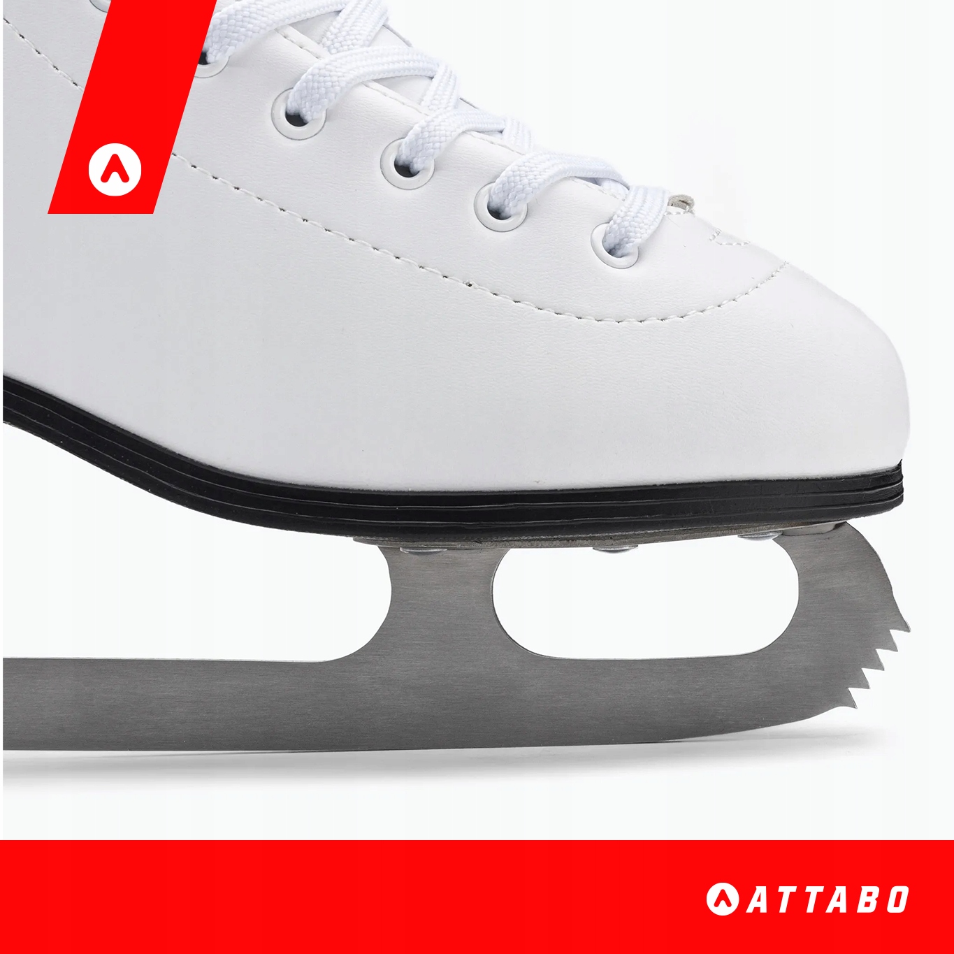 Łyżwy figurowe dziecięce ATTABO FS białe 31 EU Rozmiar 31