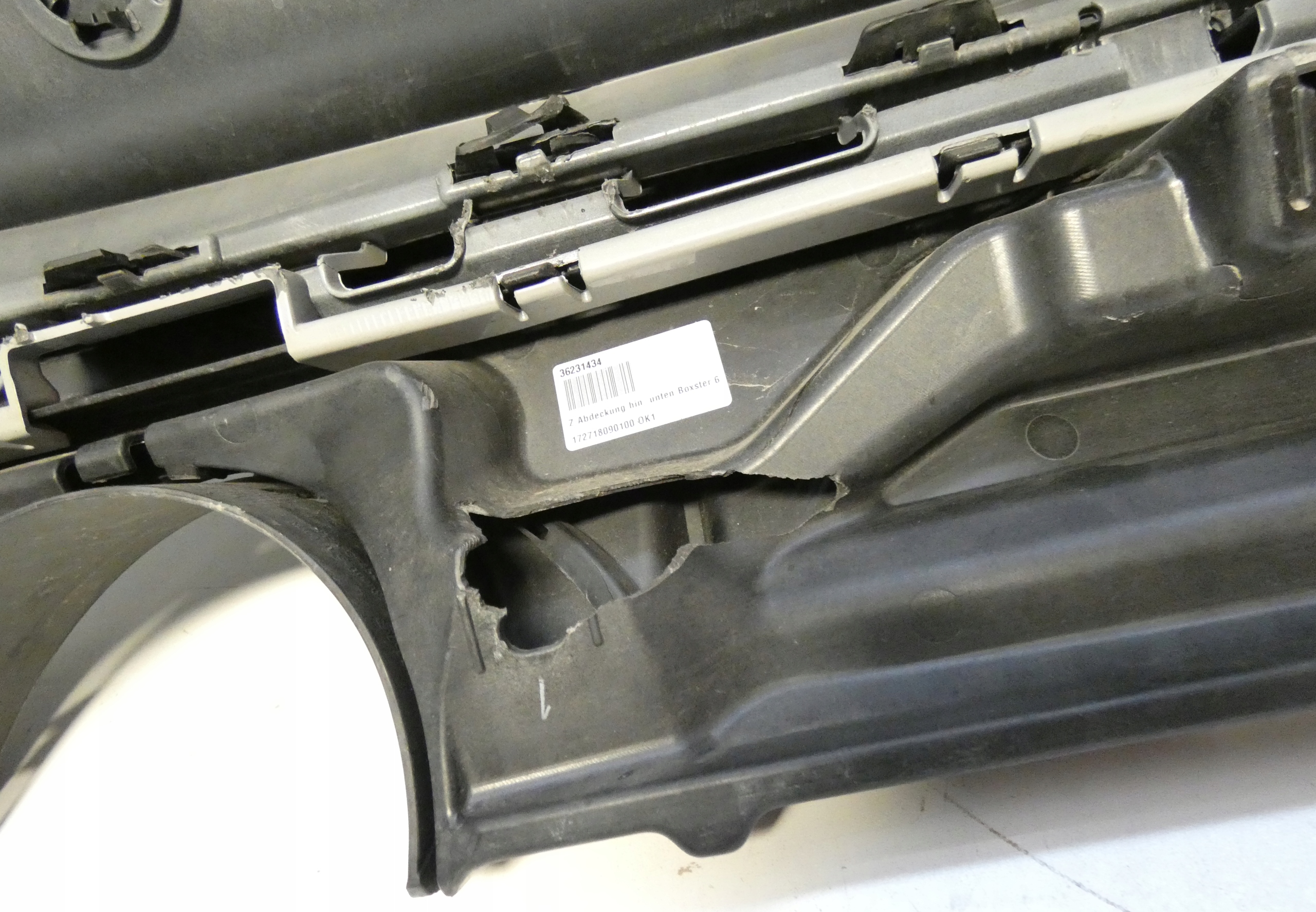 PORSCHE BOXSTER CAYMAN GTS 982807421 2016- below 4 PDC bumper rear