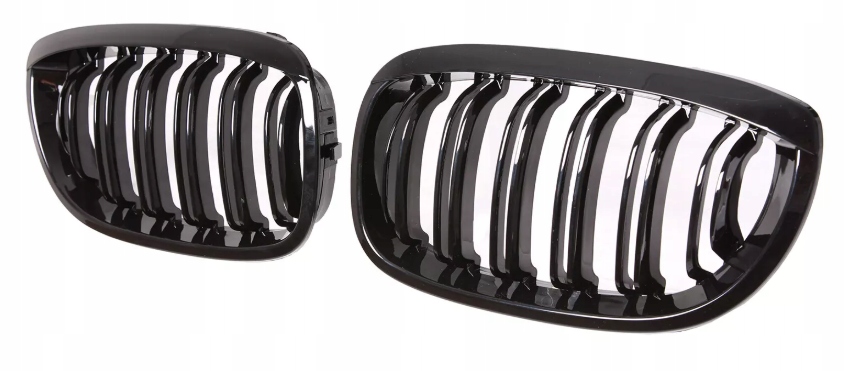 Maska Chladiče Ledviny Atrapa Bmw E46 Coupe Cabrio LCI Lift 2003-2007 Černý M3 Look