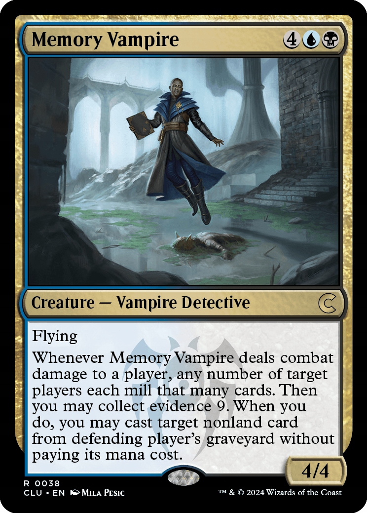 Mtg Memory Vampire (r)