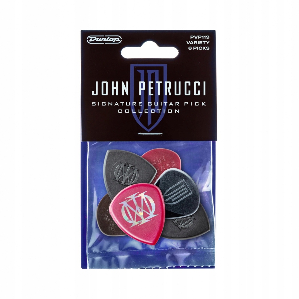 Dunlop PVP119 zestaw kostek Petrucci Variety (6 szt.)