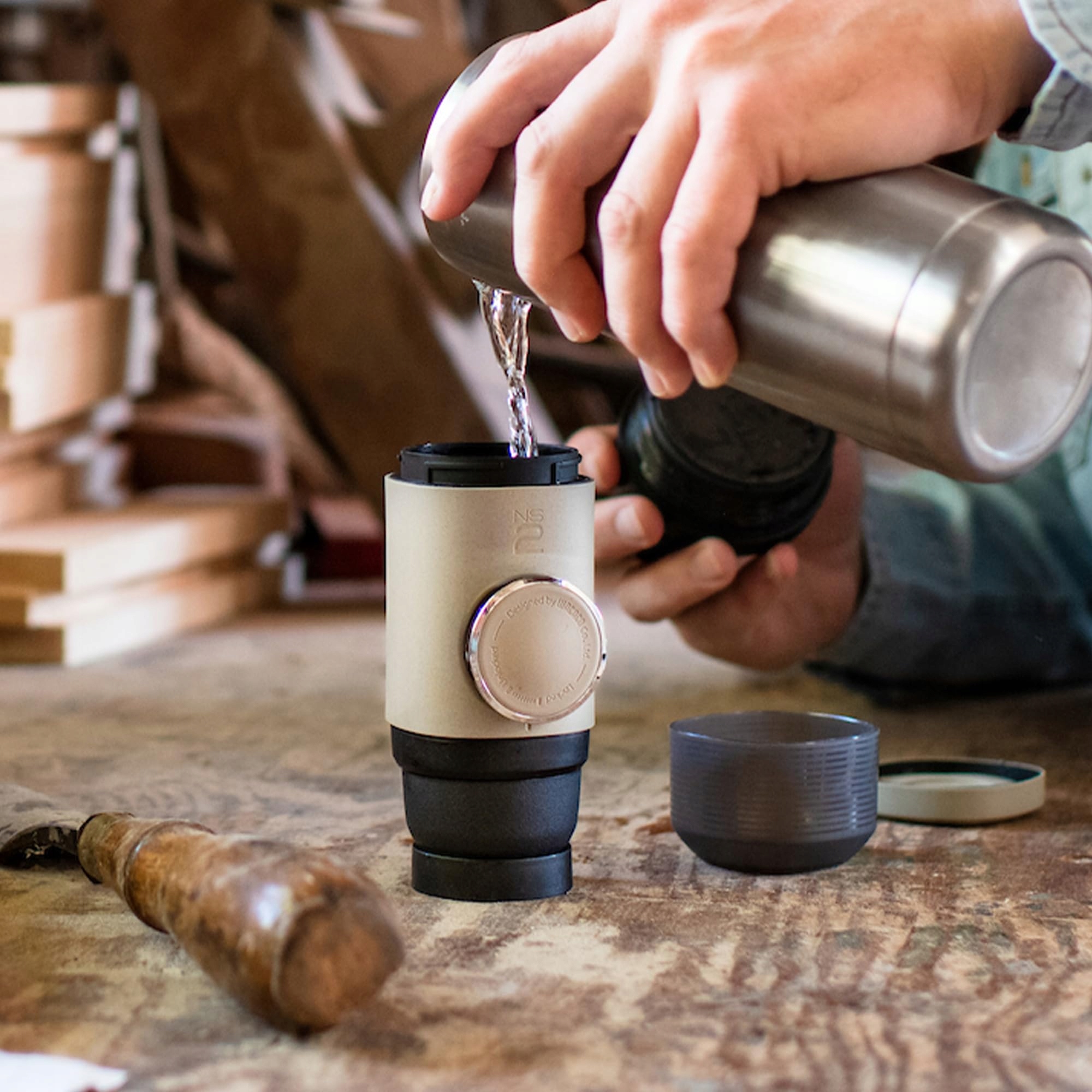 WACACO Minipresso NS2: Przenośna Ekspres Do Kawy z Kapsułkami Nespresso — miniatura 4