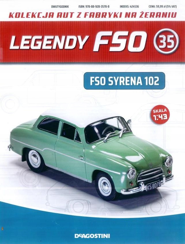 Legendy Fso nr 35 Fso Syrena 102