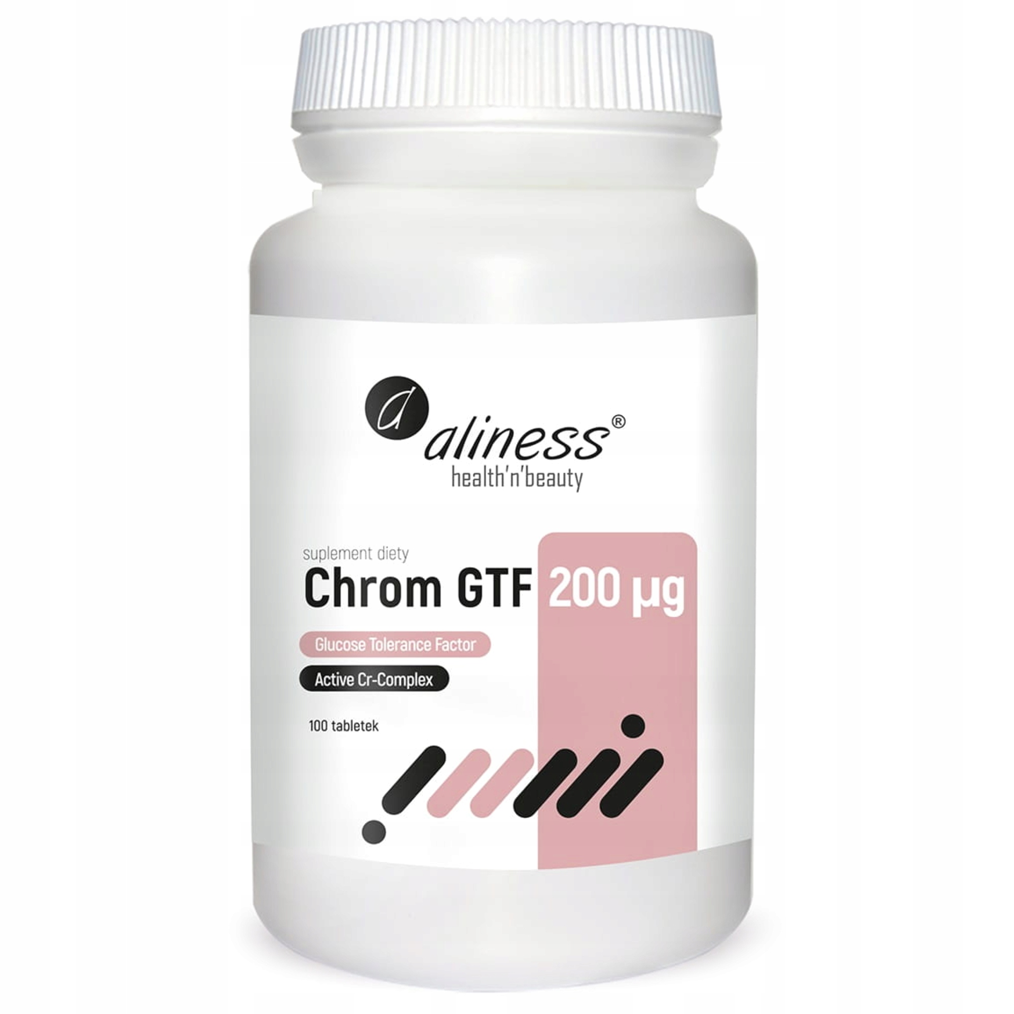 ALINESS Chrom GTF Active Cr-Complex 200 µg 100 tabletek