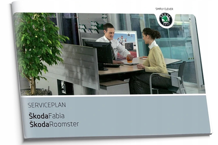 Skoda Fabia Roomster Немецкая Сервисная Книга