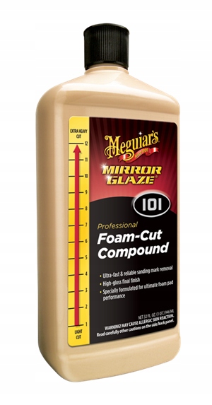 

Meguiars 101 Foam Cut Compound Pasta polerska