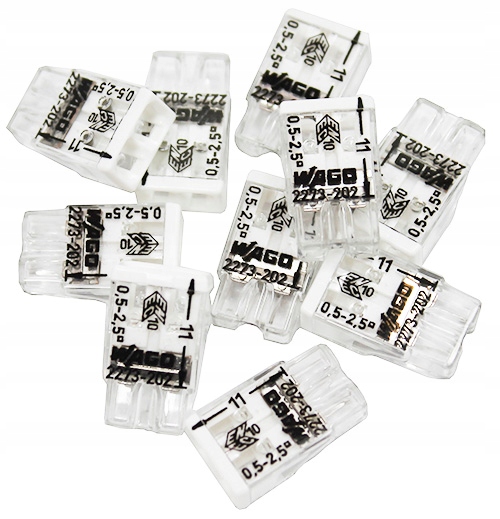 

Wago 2273-202 Szybkozłączka 2x2,5mm Złączka 10SZT