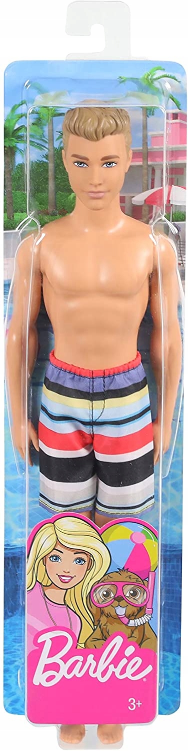 

Lalka Barbie Plażowy Ken Do Kąpieli GHW43