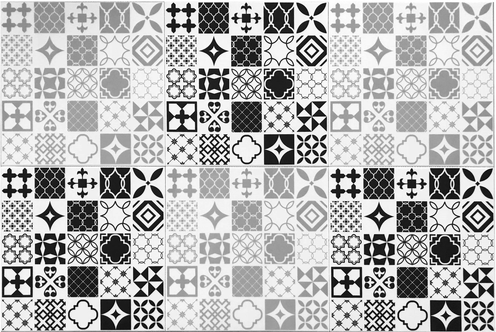 Kasetony sufitowe białe czarne PATCHWORK CZ def Kod producenta patchwork cz