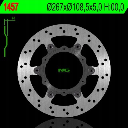 Ng Brzdový Kotúč Zadný Ktm 1050/1190/1290 Adventure '13-'15 (plávajúci) (2