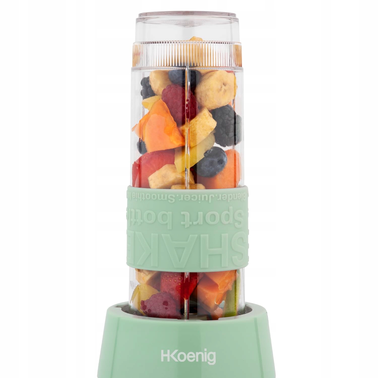 HKOENIG Blender Do Smoothie Stal Nierdzewna 570ml Zielony Pastelowy — miniatura 6