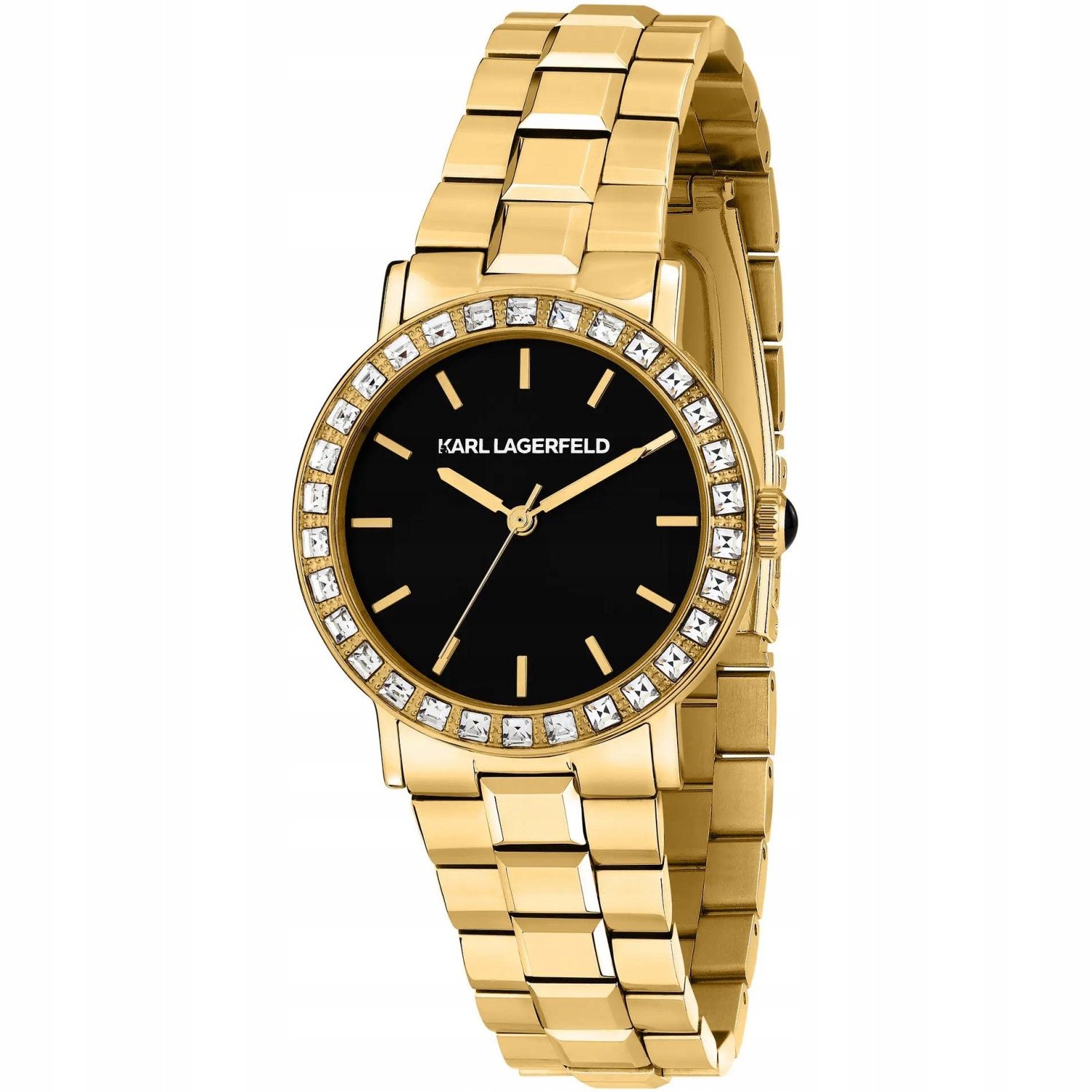Dámské hodinky Karl Lagerfeld R0553100508 zlaté