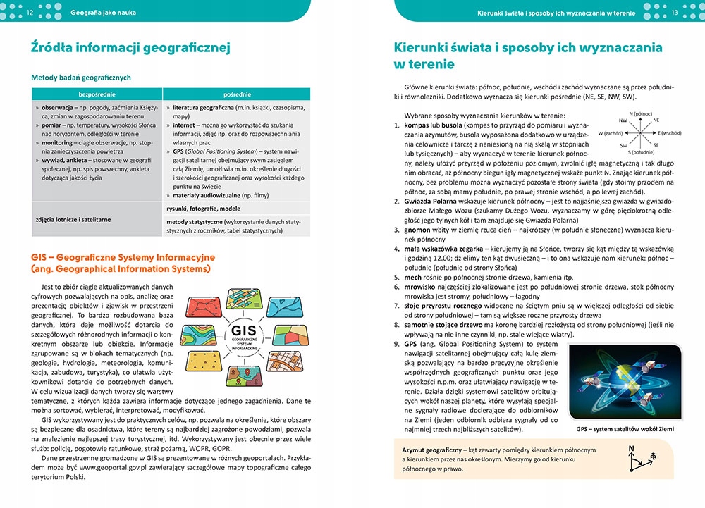 CHEMIA + GEOGRAFIA Technikum Liceum Repetytoria GR Wydawnictwo Wydawnictwo Greg