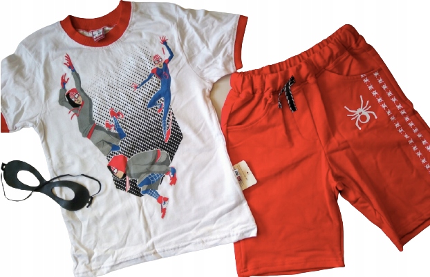 

koszulka spodenki na lato Spiderman super zestaw!!