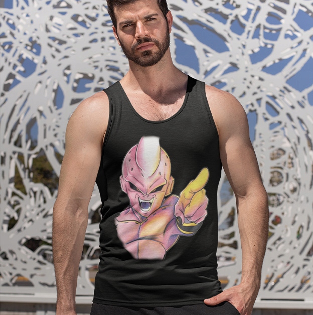 TANK TOP DRAGONBALL BUBU 4 Marka inna