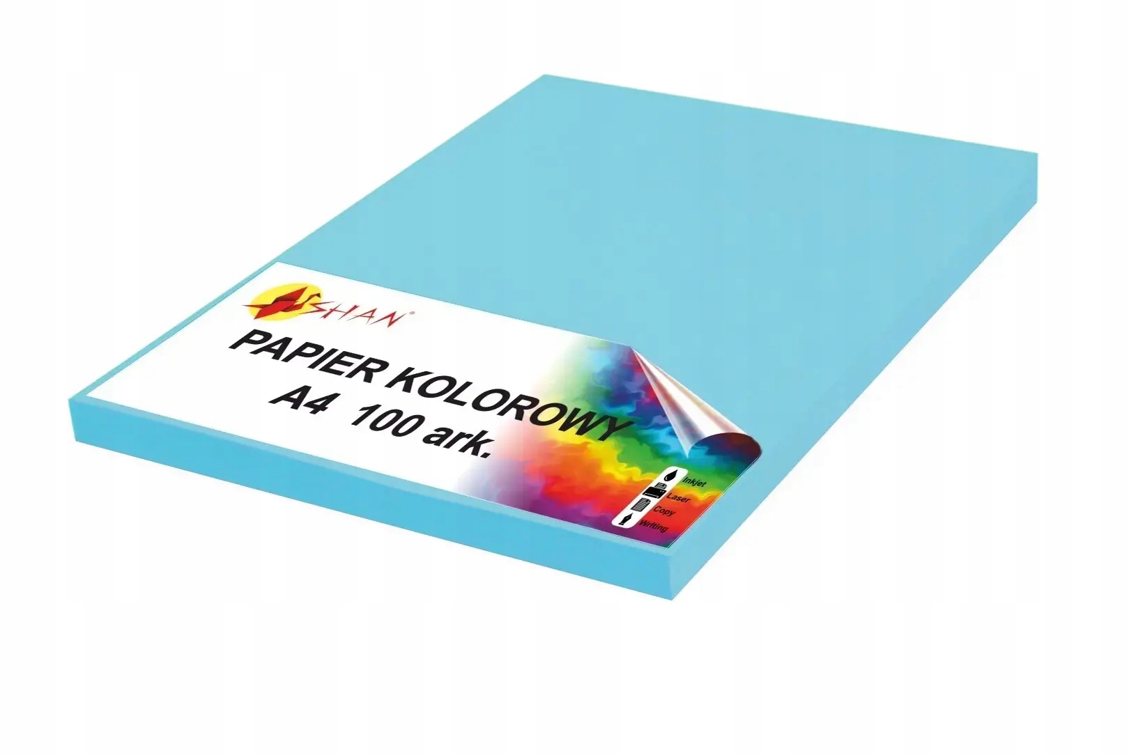 

Papier kolorowy A4 80g niebieski jasny 100 arkuszy