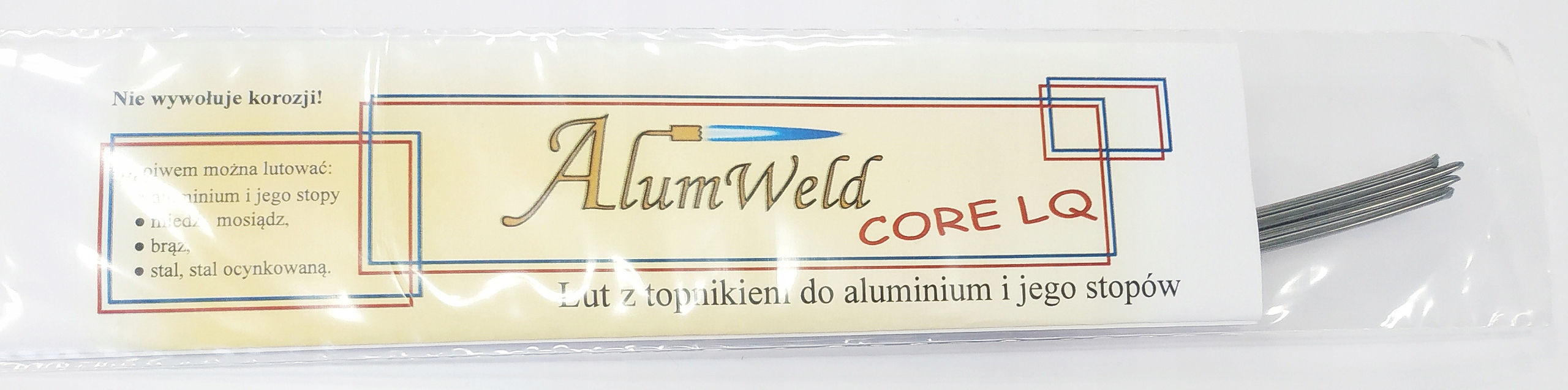 

A03M Core Lq. Spoiwo Lut do Aluminium z Topnikiem!