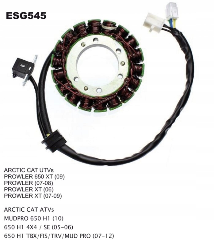 Electrosport Vinutie Alternátora (stator) Arctic Cat 650 H1 (06-)