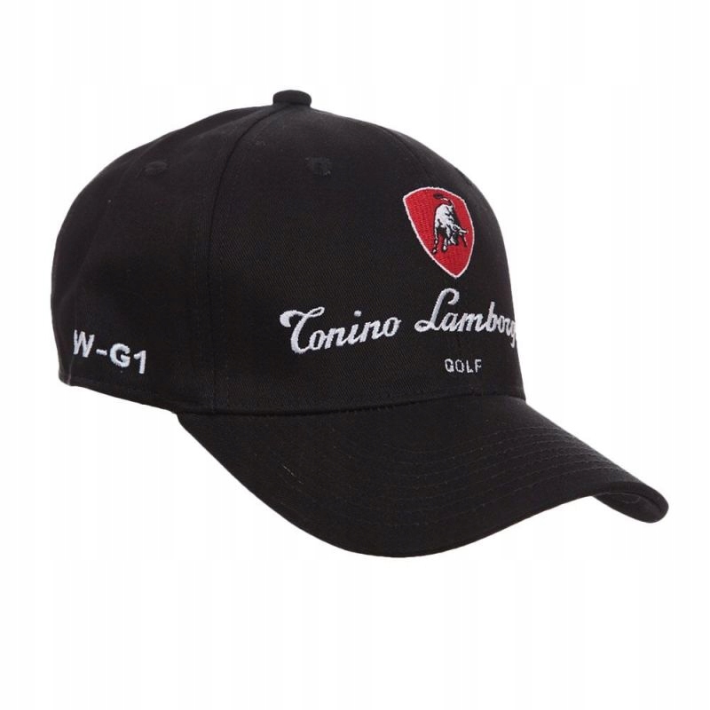 Čepice Tonino Lamborghini Golf černá