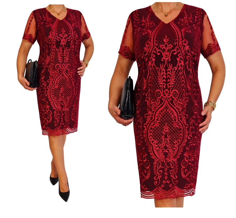 Sukienka ekskluzywna na komunię wesele xl 40 42 44 46 48 50 52 54 56