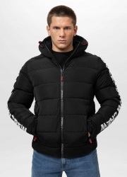 Zimní bunda Pit Bull Airway IV Hooded Black