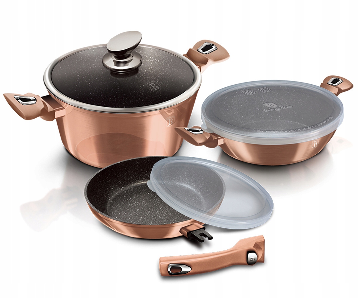Sada Hrnců Berlinger Haus BH-7051 Rose Gold
