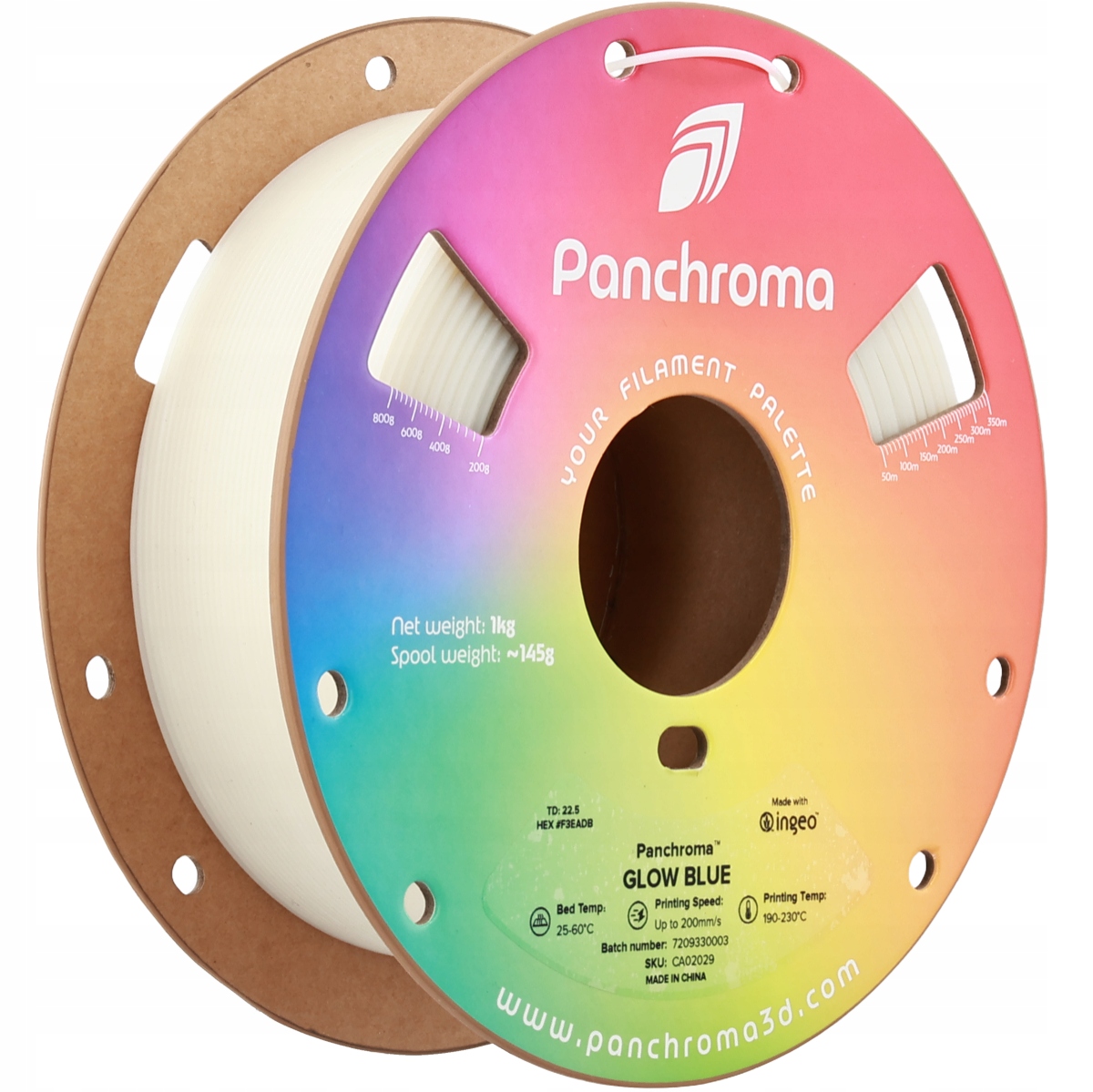 Filament Polymaker Panchroma Pla Glow Green 1,75 mm 1 kg