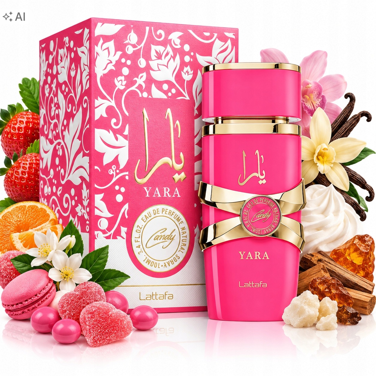 Oryginalne Perfumy Arabskie Lattafa Yara Candy 100ml Edp