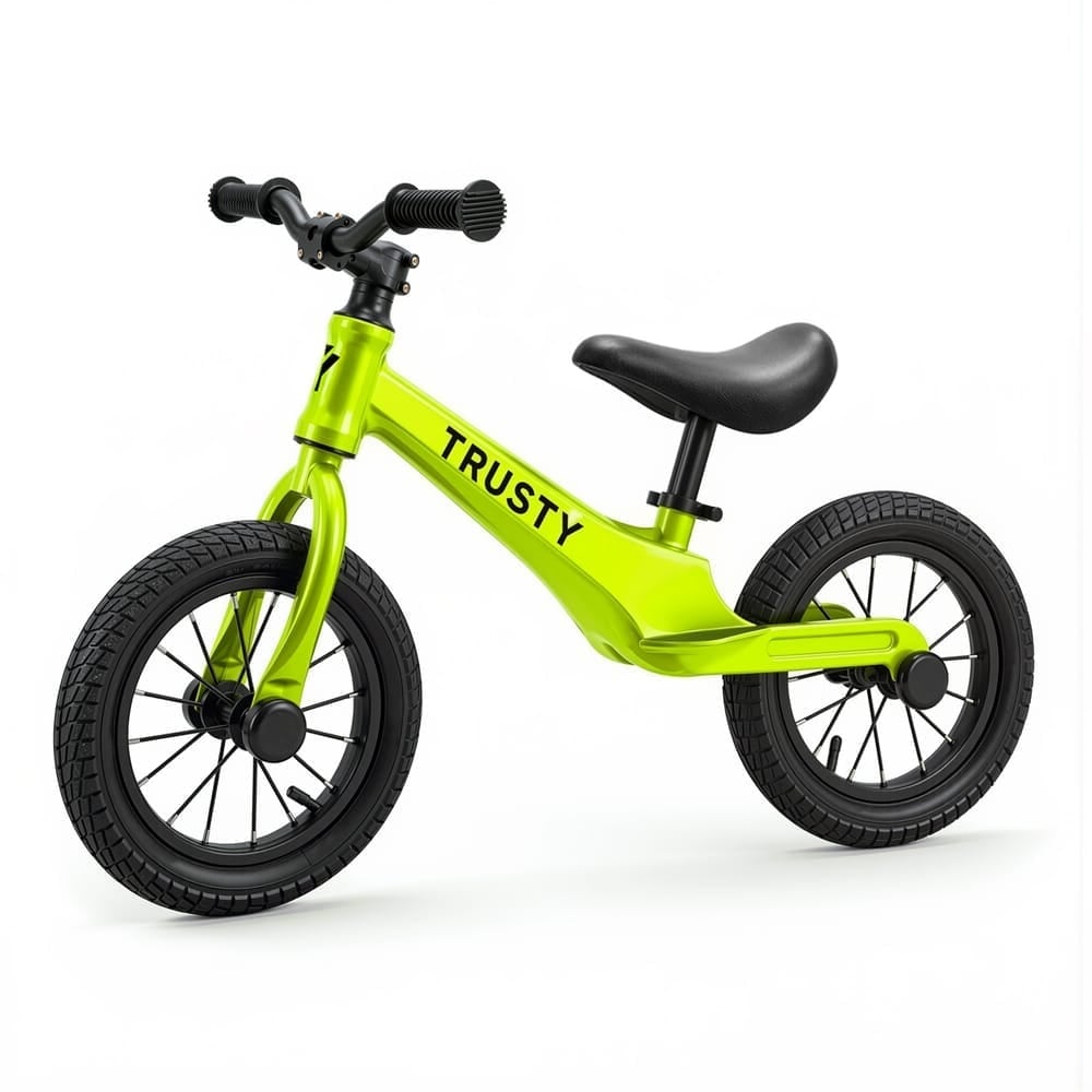 Rowerek biegowy Trusty Star dla dzieci zielony