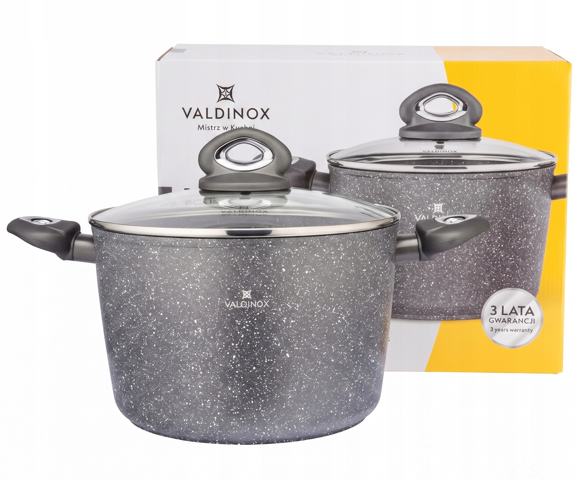 Hrnec tradiční vysoký velký Valdinox Rock 7,5 l na indukci a plyn