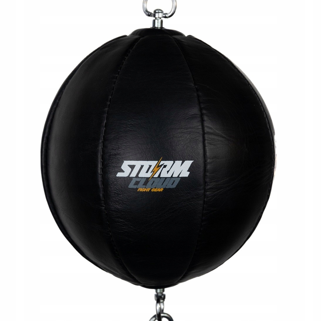 Piłka gruszka refleksowa bokserska Skóra naturalna Storm Cloud Pro gumy